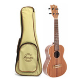 Ukelele Bamboo Concierto Con Funda / Bu-23 Cf