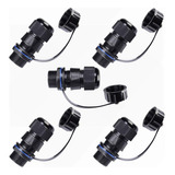 Anmbest 5pcs Montaje En Panel Rj45 Conector A Prueba De A...