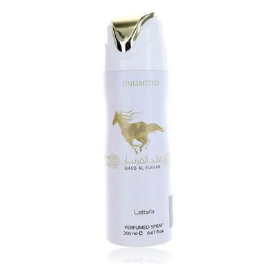 Lattafa Qaed Al Fursan Unlimited 6.7 Body Spray Men | MercadoLibre