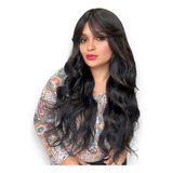 Peruca Lace Wig Natural Fibra Premium Modelo Mariana