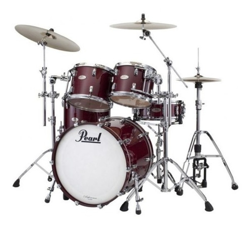 Bateria Pearl Refer 5p Jazz C/hw Color Wine Red, Rf5pjch-100