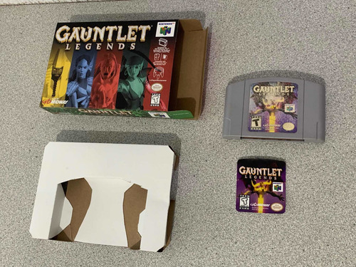 Gauntlet Juego Original (en Caja Custom) Nintendo 64