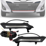 Kit Led Drl Daylight Yaris Hatch E Sedan Luz Diurna