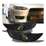 Mitsubishi Lancer 2008 - 2015 Par Faros Antiniebla Amarillos