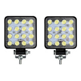 Faro Led Auxiliar 16 Led 48w Cuatri 4x4 Agro Off Road El Par