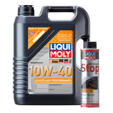 Kit 10w40 Leichtlauf Oil Smoke Stop Liqui Moly + Regalo
