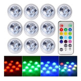 Luces Led Impermeables For Piscina Lazhu, 10 Unidades, Con