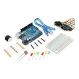 Kit Básico Para Arduino Uno 55 Peças