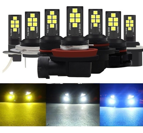 Led Super Brillante 3030smd Moto Coche Niebla Luz 9005 9006