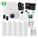 Kit Alarme Monitorado Amt 2018e Com 22 Sensores Sf Intelbras