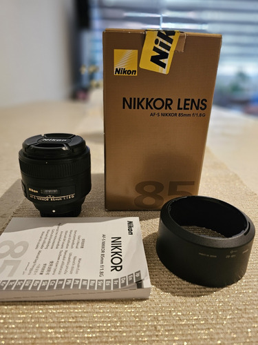 Lente Nikon Af-s Nikkor 85 Mm F/1.8