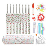 Tools Kit Crochet Happier You X 8 Agujas Quemono