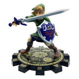 Figura Link Con Espada Y Escudo The Legend Of Zelda 20cm