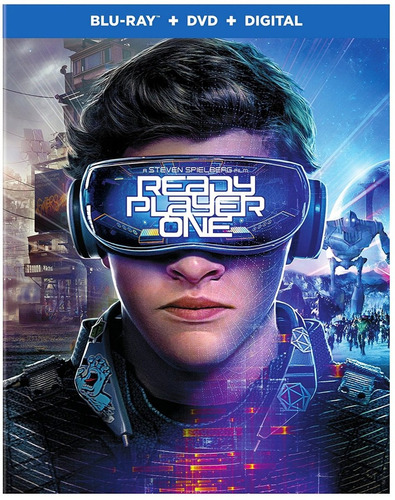 Blu Ray Ready Player One Dvd Spielberg Cons Stock 