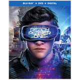 Blu Ray Ready Player One Dvd Spielberg Cons Stock 