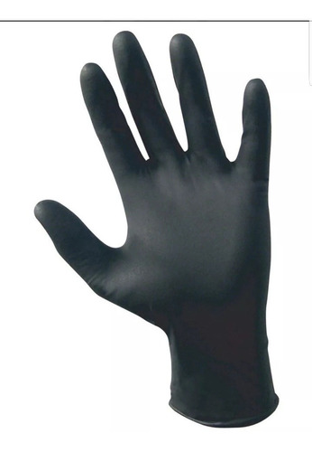 Guantes Negros 100 Pzas 