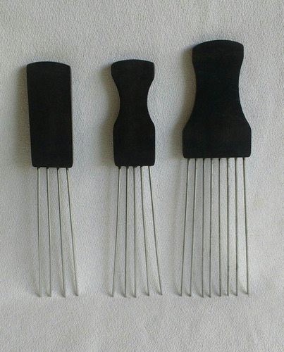 Peine Raspador Para Güiro - Madera (pack De 3 Piezas)