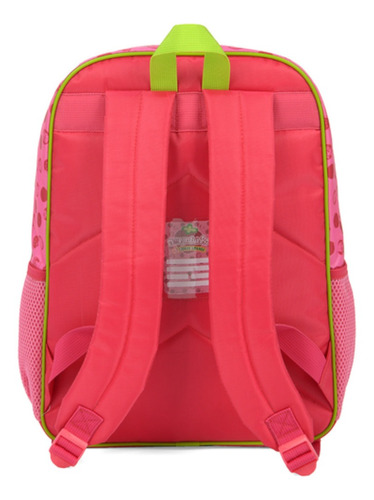 Mochila De Costas Meninas Escolar Infantil Moranguinho Rosa