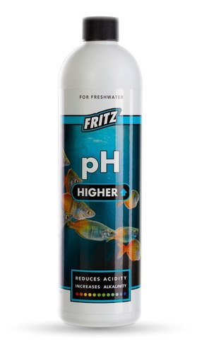 Fritz Ph Higher 118ml Alcalinizante ph P/ Aquario Água Doce