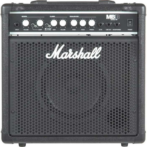 Amplificador Para Bajo Marshall Mb15 Con Compresor La Roca -