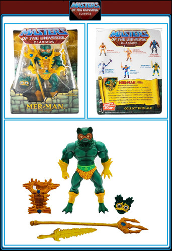 Master Of The Universe Merman Motu Classics Swargento!