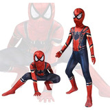 Disfraz Infantil De Iron Spider Man Listo For Entrega
