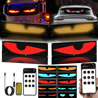 Letrero Led Programable Flexible Diy Letreros Led 7x17cm | Meses sin interés