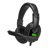 Auricular Gamer Para Ps/pc Gtc Con Microfono - Altavista Color Negro/azul