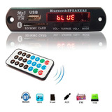 Kit 5 Placa Decodificador Usb Caixa Ativa Mp3 Bluetooth Fm