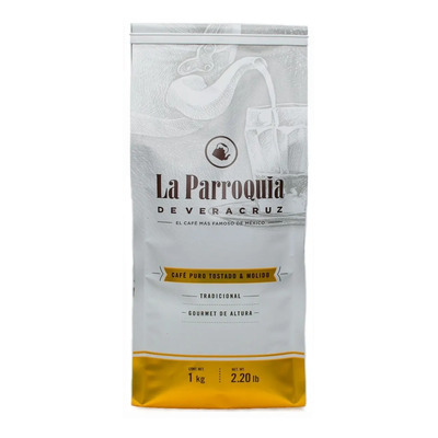 Café 100% Puro, Tostado, Molido, 1 Kg | MercadoLibre