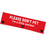 Advivio I'm A Little Anxious - Funda Para Correa De Perro Ro