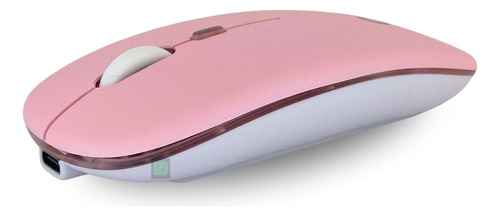 Mouse Bluetooth Sem Fio Recarregável Wireless Ergonômico Led