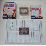 The Majors Pro Baseball Original Americano Para Game Gear