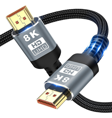 Cable Hdmi 2.1 5 Metros/8k 60hz/4k 120hz/ Uhd 48gbps