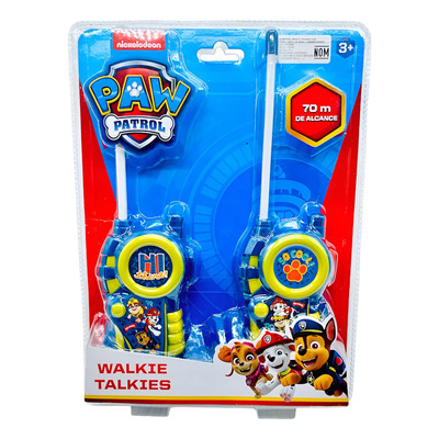Walkie Talkies Paw Patrol Para Niños Radio Alcance Extendido | Meses sin interés