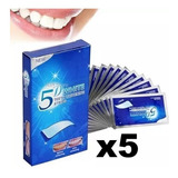 5 Cajas De Bandas Blanqueadoras Tratamiento Dental 5d