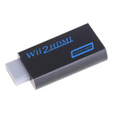 Adaptador Wii A Hdmi V2 Video Compatible Con Nintendo Wii