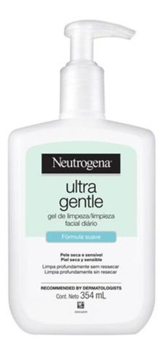 Neutrogena Gel Limpiador Ultra Gentle Piel Seca Y Sensible