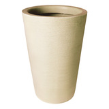 Vaso Decorativo Coluna Redonda Cone Varanda Externa 50 X 34 