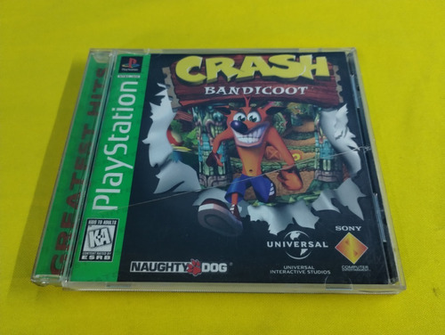 Crash Bandicoot Ps1 Solo Caja Original *no Incluye El Juego*