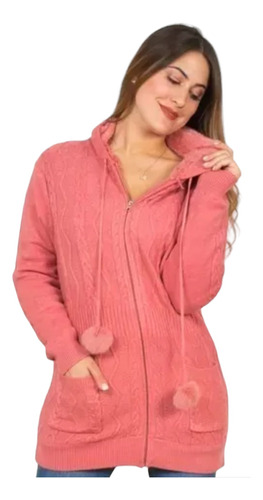 Chaleco Suéter Sweater Abrigo Chiporro Dama Mujer Invierno