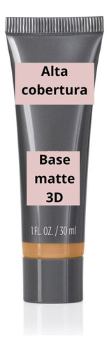 Base Matte Alta Cobertura 12 Horas Profissional Bronze C160