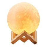 Lampara De Luna Con Luz Led 3d Usb Multicolor