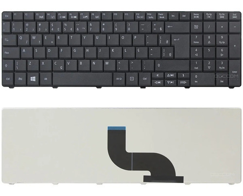 Teclado Acer Aspire E1-571, E1-521, E1-531  Wi-fi No F3 - Br