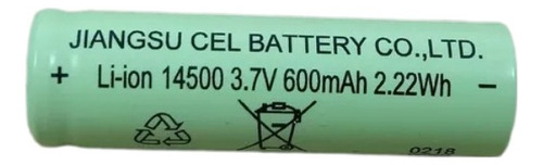 Pilha Bateria Li-ion 14500 3.7v 600mah 2.22wh N64-45