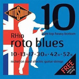 Jgo De Cuerdas Para Guitarra Electrica Serie Roto Blues Rh10