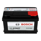 Batería Auto Bosch 12x75 S3 Start Gnc/diesel/nafta