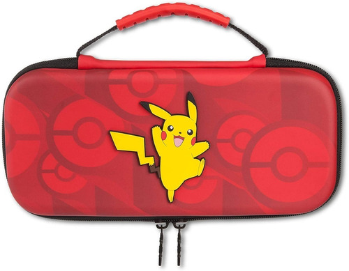 Estuche Protector Nintendo Switch Pikachu Pokemon Original