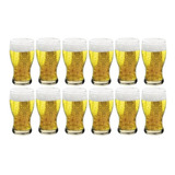 Vasos Cervecero Frevo Vidrio Nadir 320 Ml Pinta X12 Unidad Color Cristal