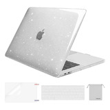 Funda Mosiso Para Macbook Pro 13 M2 + C/teclado Clear Stars